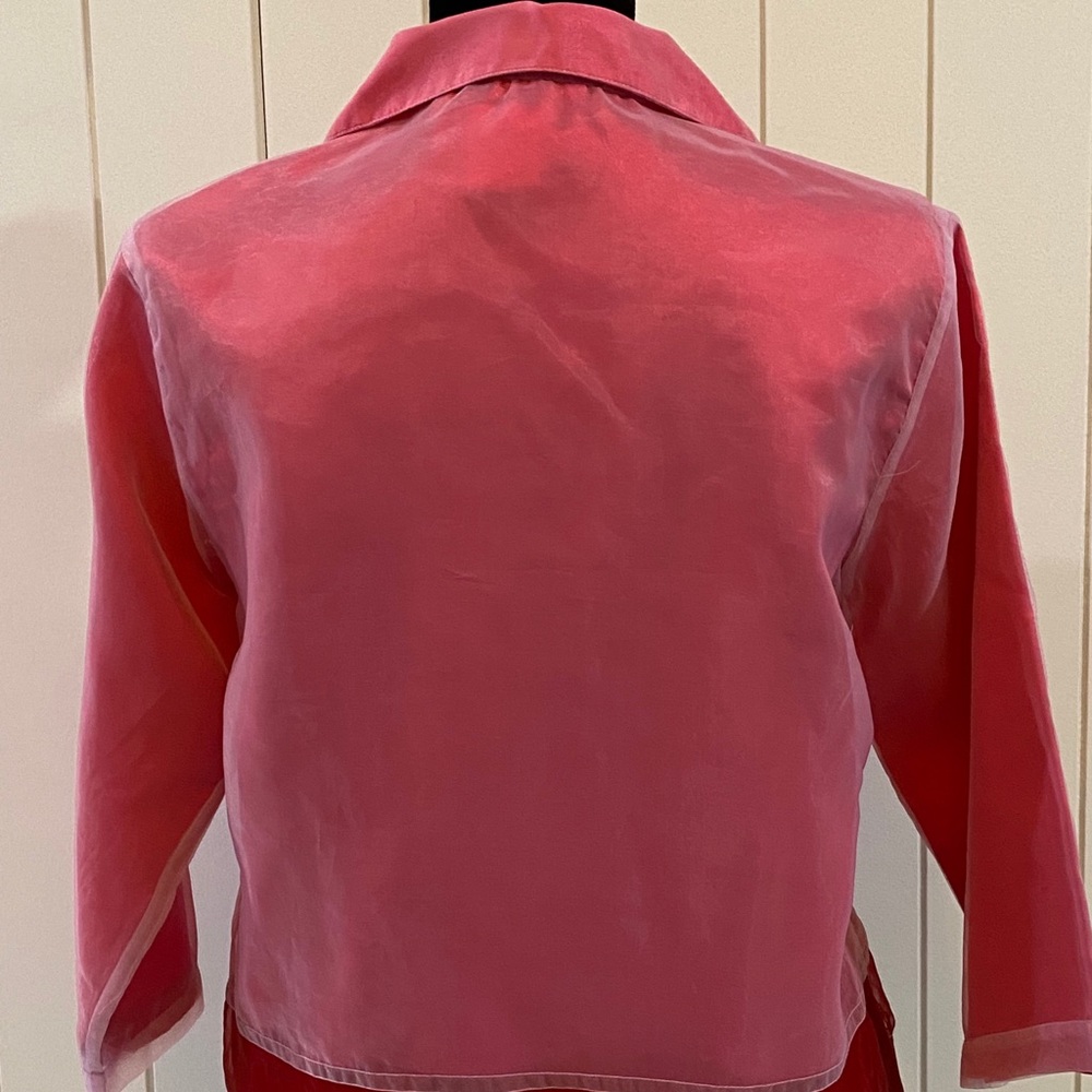 Embroidered button up blouse - Picture 5 of 8